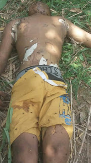Corpo que foi encontrado em estado de decomposição na estrada que dá acesso à antiga Usina Alcana, em Nanuque, no Vale do Mucuri, ainda não foi identificado.