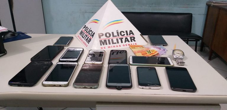 PM de Nanuque prende 5 suspeitos de furtos de celulares durante show da dupla Fernando e Sorocaba na 25ª ExpoAgro.