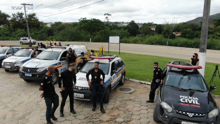 Operação Panóptico prende seis pessoas em Nanuque no Vale do Mucuri.