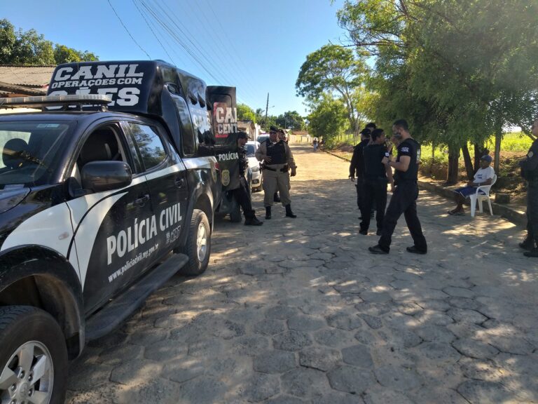 Operação Sigrun das polícias Civil e Militar prende quatro pessoas em Serra dos Aimorés..